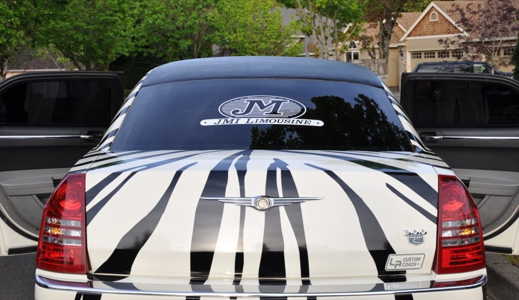 Chrysler 300 Zebra Limo Portland Oregon