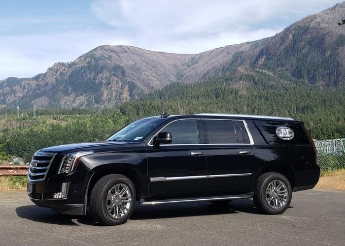 Black SUV in Portland Near Me Now - JMI Limousine