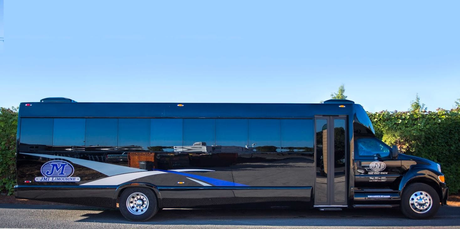Corporate Limo Bus Portland - JMI Limousine Service Corporate Limo Bus Portland - JMI Limousine Service