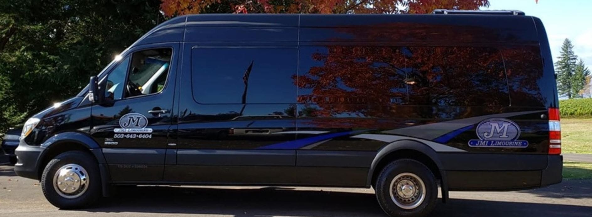 Event Shuttle Mercedes Sprinter Coach - JMI Limo Portland