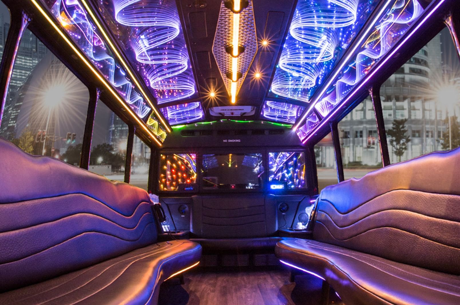 Large Black Party Bus in Portland Oregon - JMI Limousine Large Black Party Bus in Portland Oregon - JMI Limousine