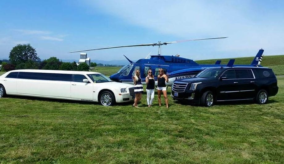 White Limo Service Portland Oregon - Chrysler Limo Rental JMI (1)